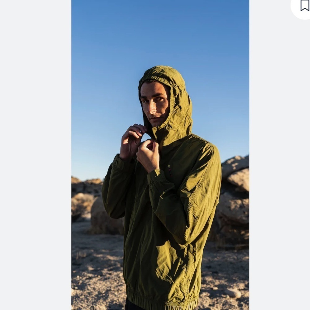 Saturdays NYC All Terrain Anorak in Olive - Picture 11 of 13